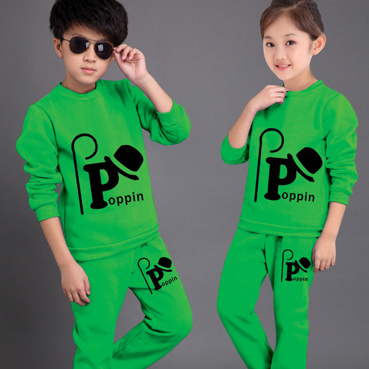 Children's clothing 2021 autumn clothing new children suit for boys and girls clothing spring and autumn suit Korean version two pieces of sports suit