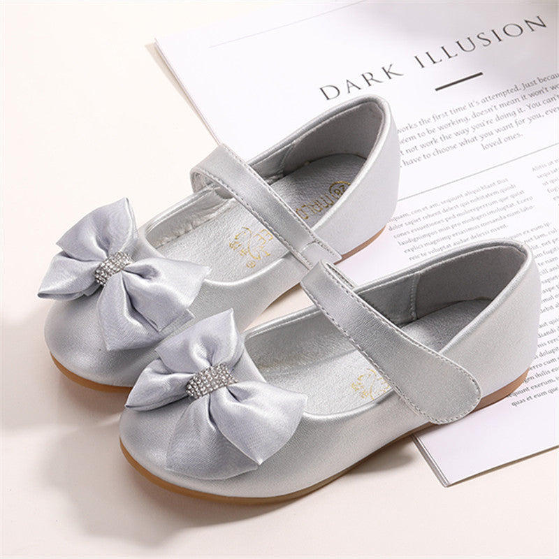 New Princess Casual Flat Rhinestone Dress Shoes