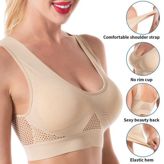 Sports Bra Mesh Breathable