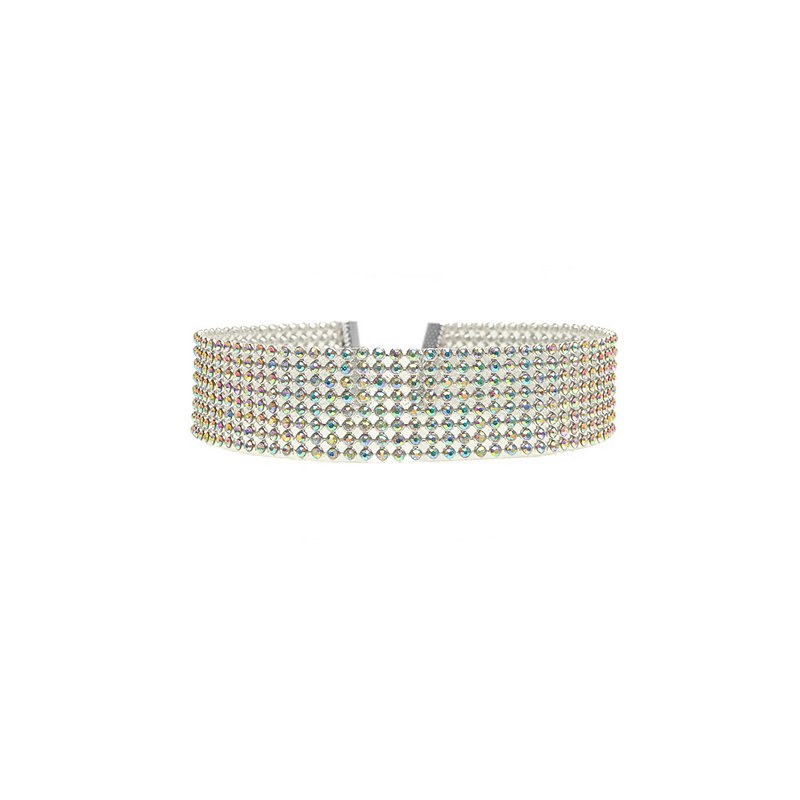 Women's Full Crystal Rhinestone Choker Necklace