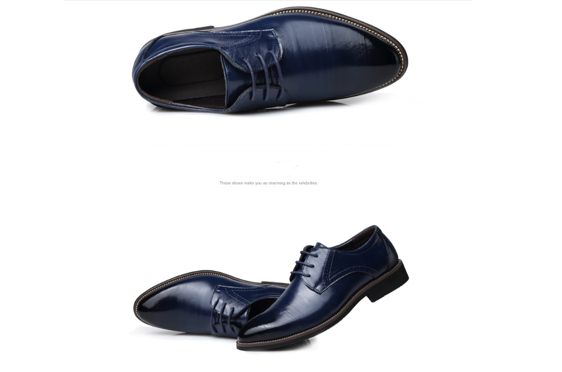 Men's leather shoes