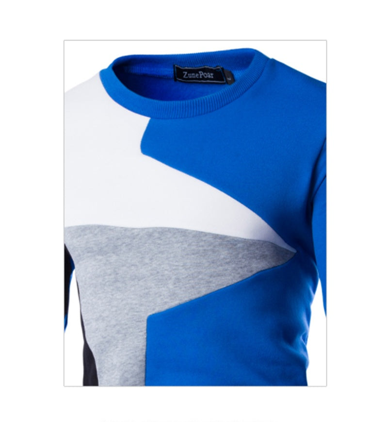 Casual O-Neck Slim Cotton Knitted Mens Sweaters