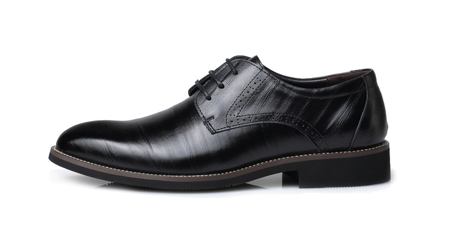 Men's leather shoes