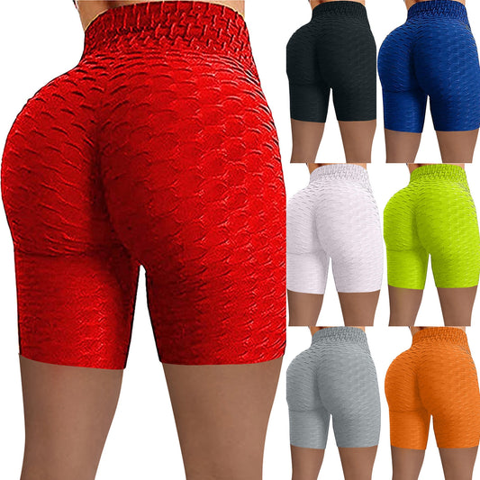 High Waist Hip Tight Legging Shorts