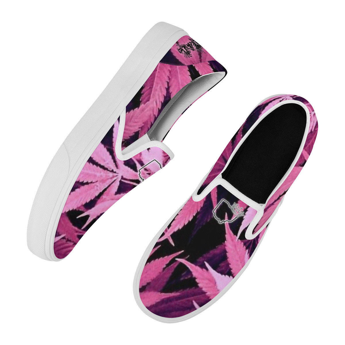 Pink 420 Slip On Canvas Shoes