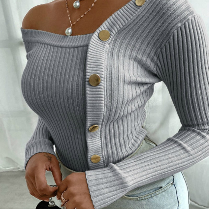 Women's Elegant Knitted Top