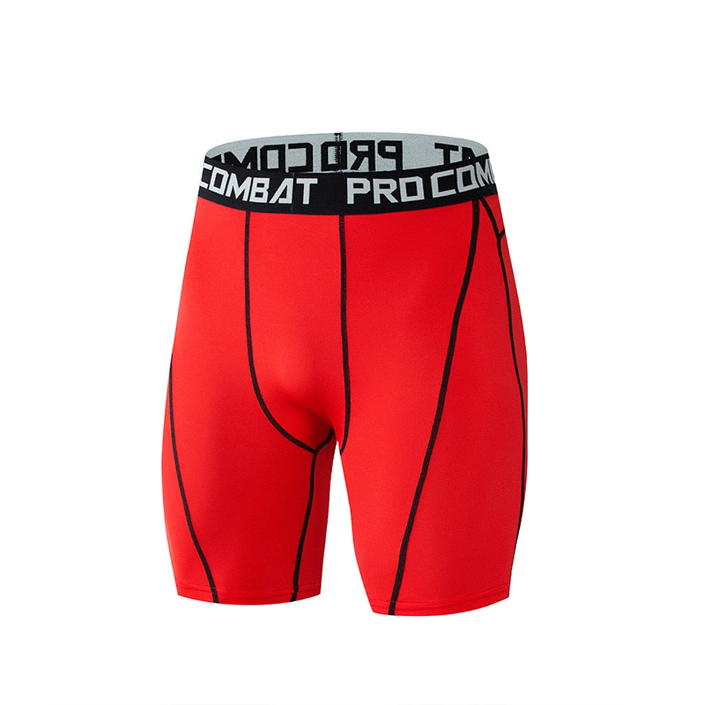 Male Muscle Alive Elastic Compression Shorts