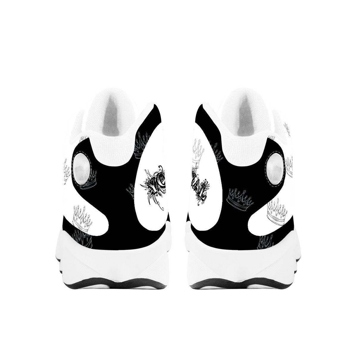 YR Black Gray Basketball Shoes