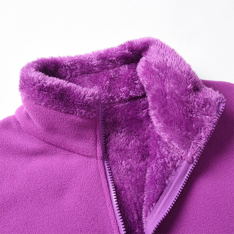 Women's Thick Fleece Jacket / Coat