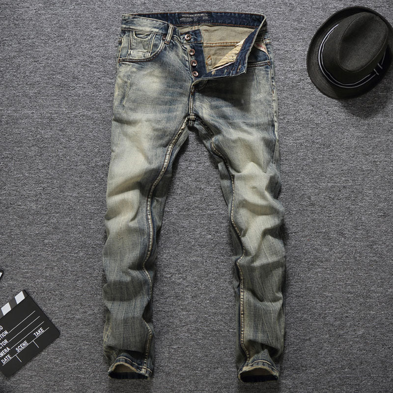 Italian Vintage Designer Men Jeans
