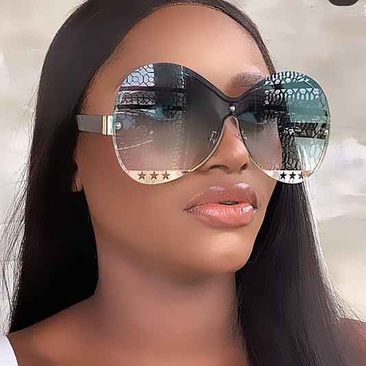 Gradual Color Runway Sunglasses