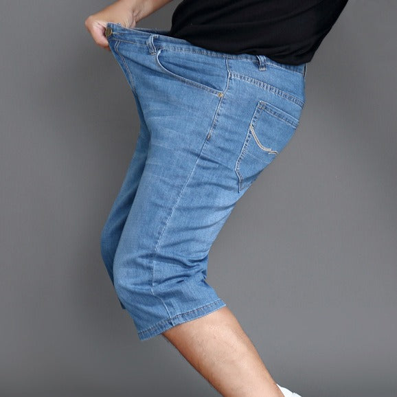 Men's Oversized Denim Shorts