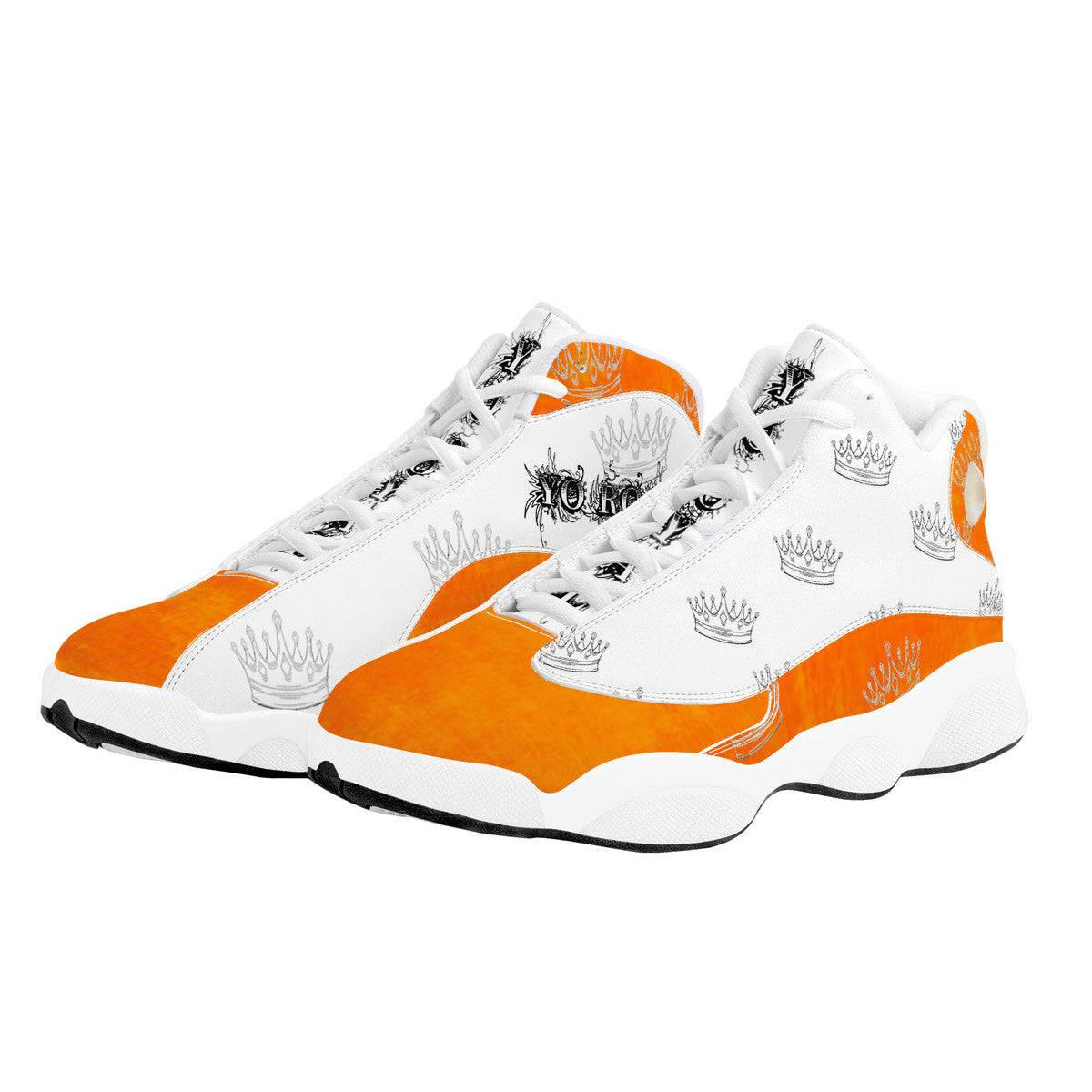 YR Orange Basketball Shoes