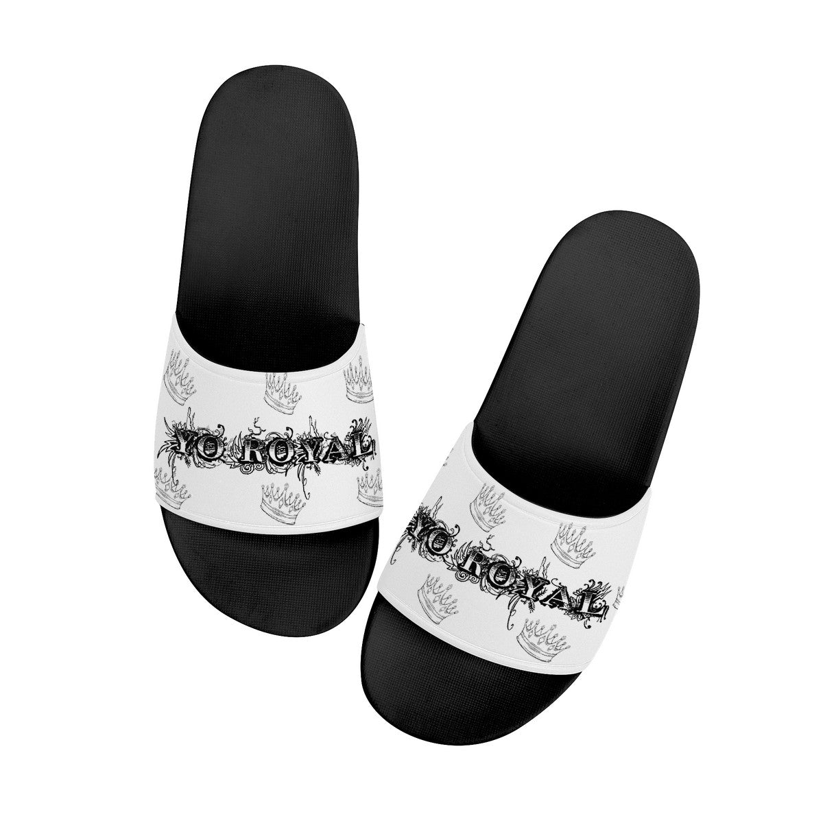 YRO White Slides