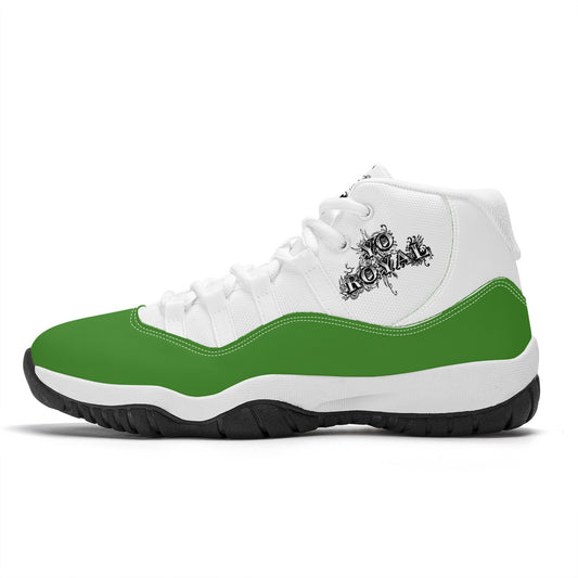 Green  High Top Air Retro Sneakers