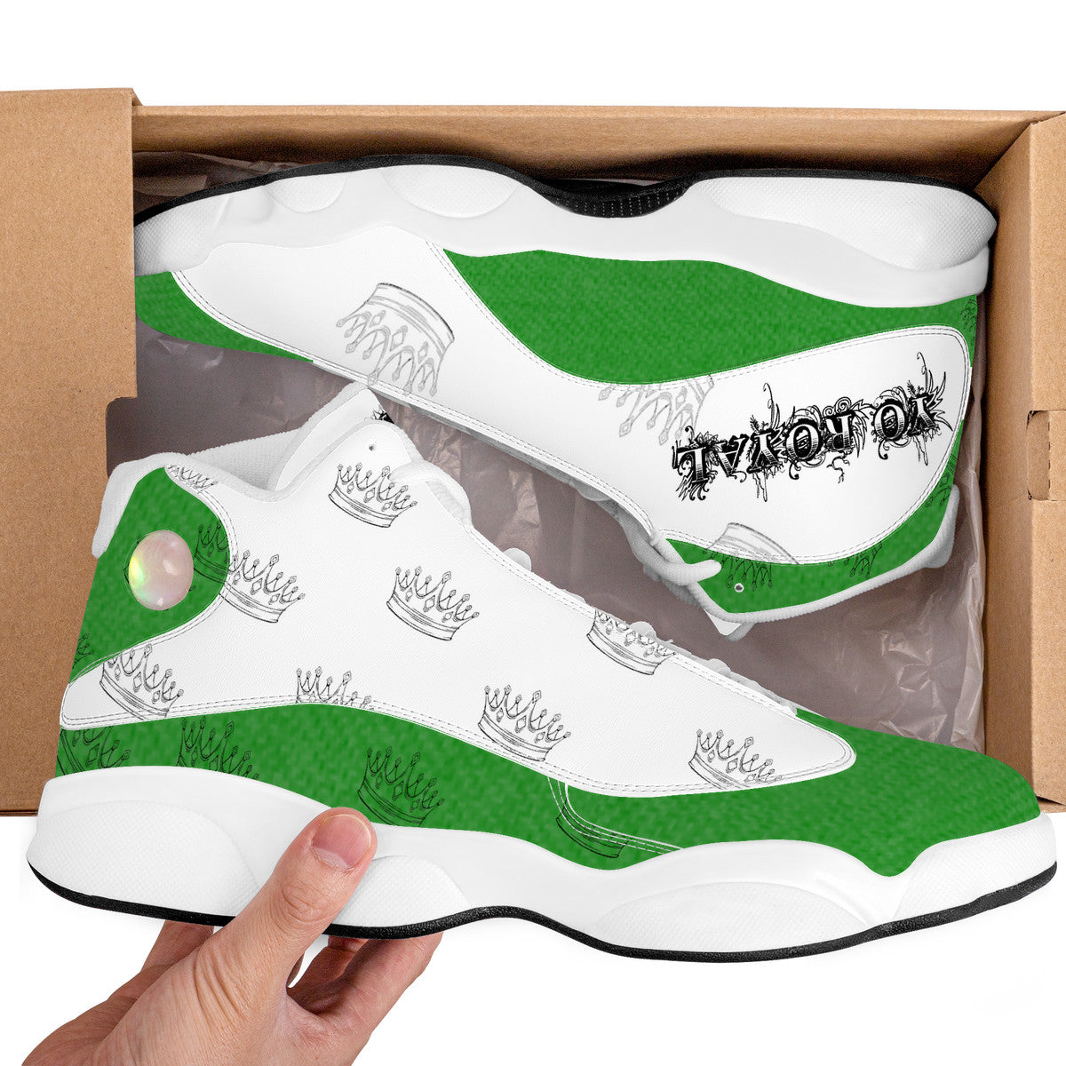 YR Green Basketball Shoes