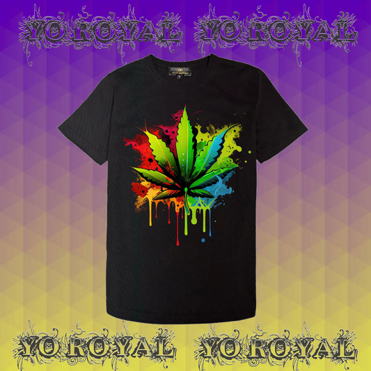 Weed Art Tee