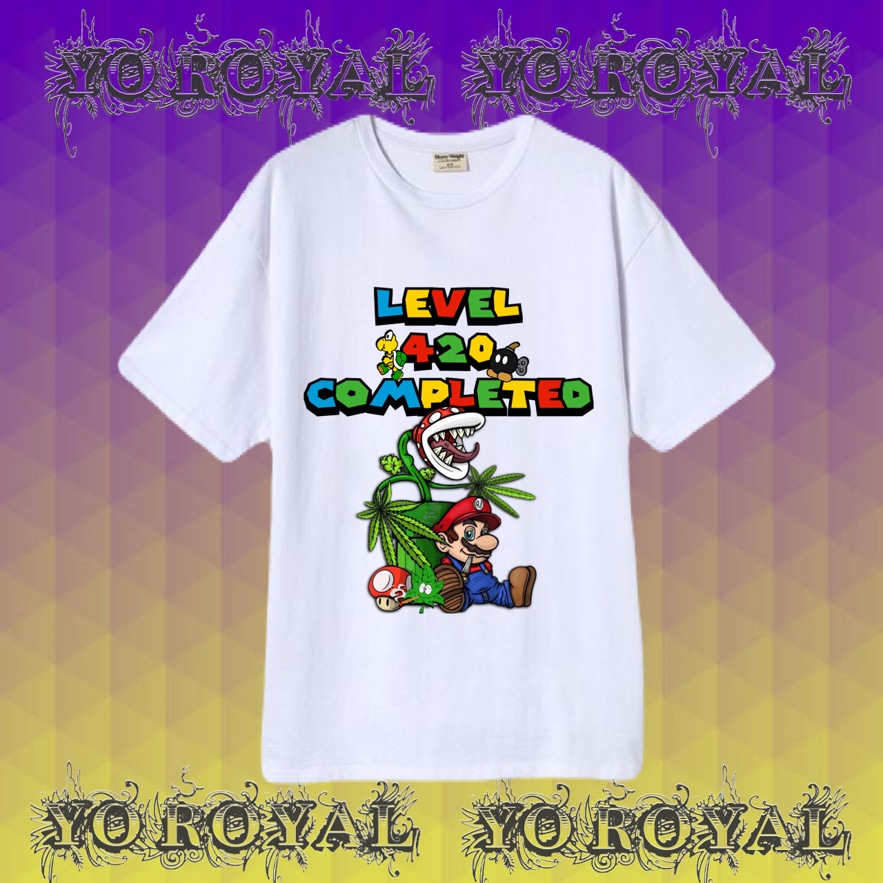 Mario 420 Tee