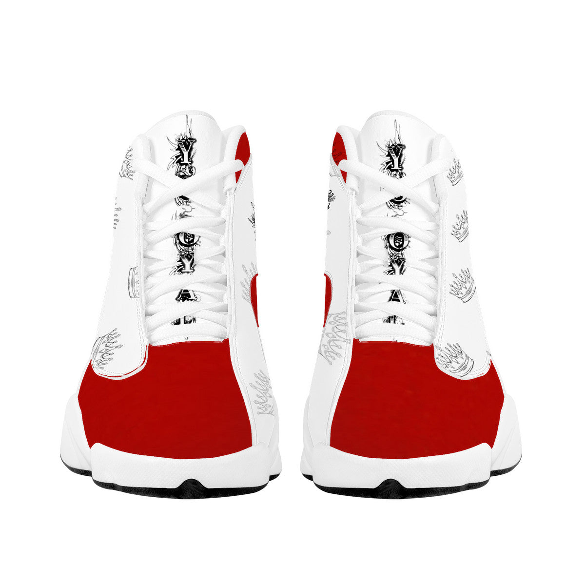 YR Red Basketball Shoes