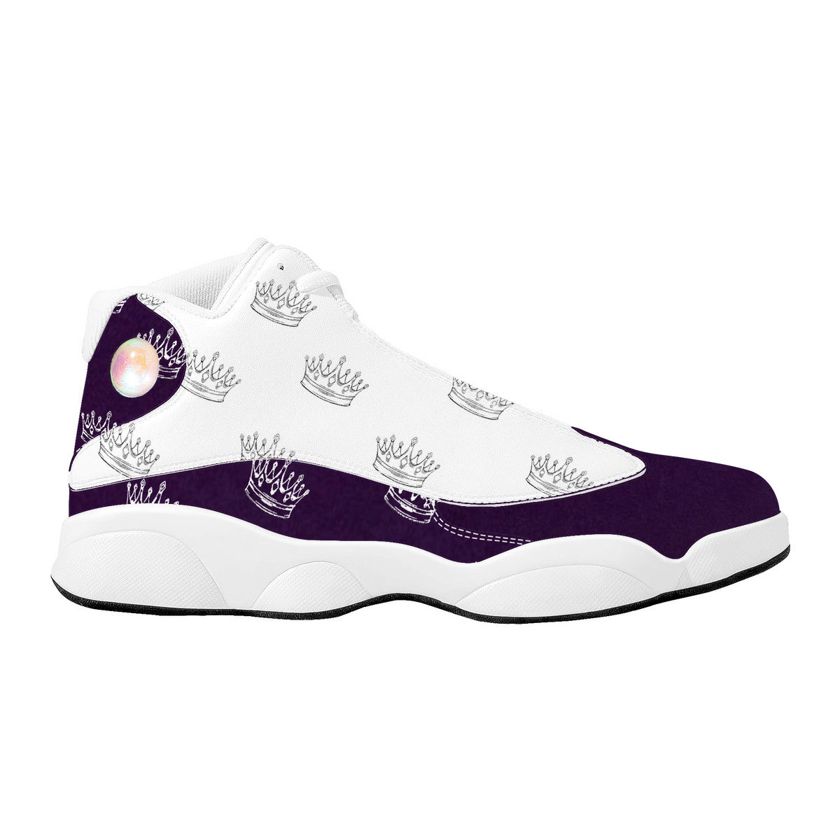 YR Dark Purple Basketball Shoes