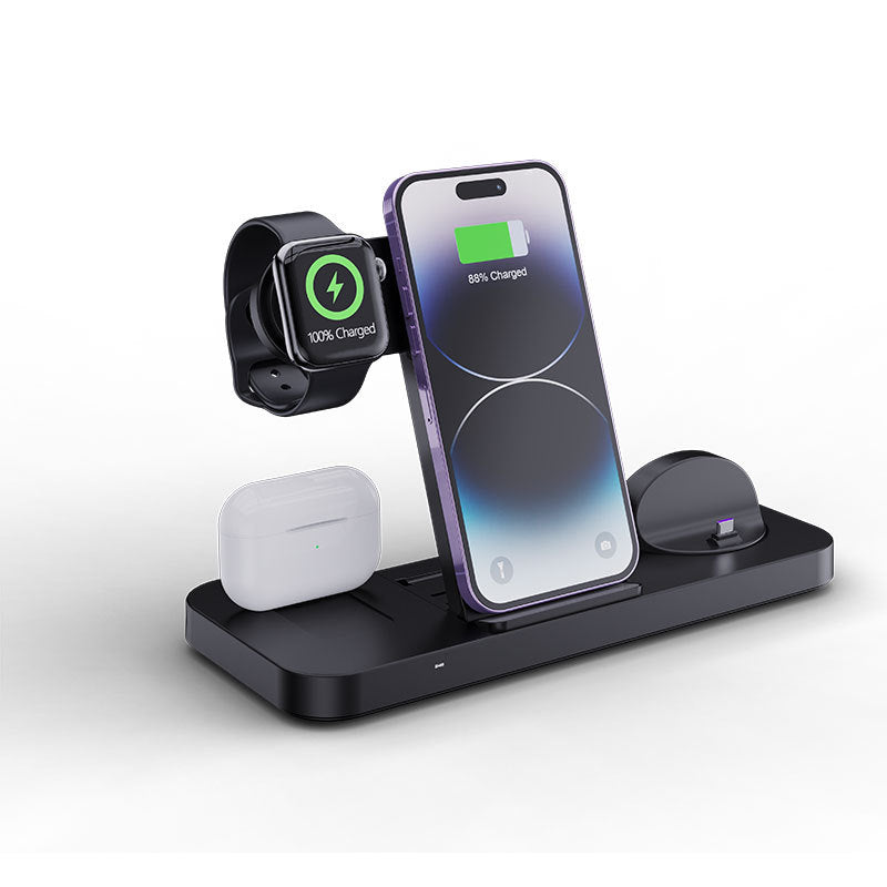 Multifunctional Six-in-one Wireless Charger Foldable