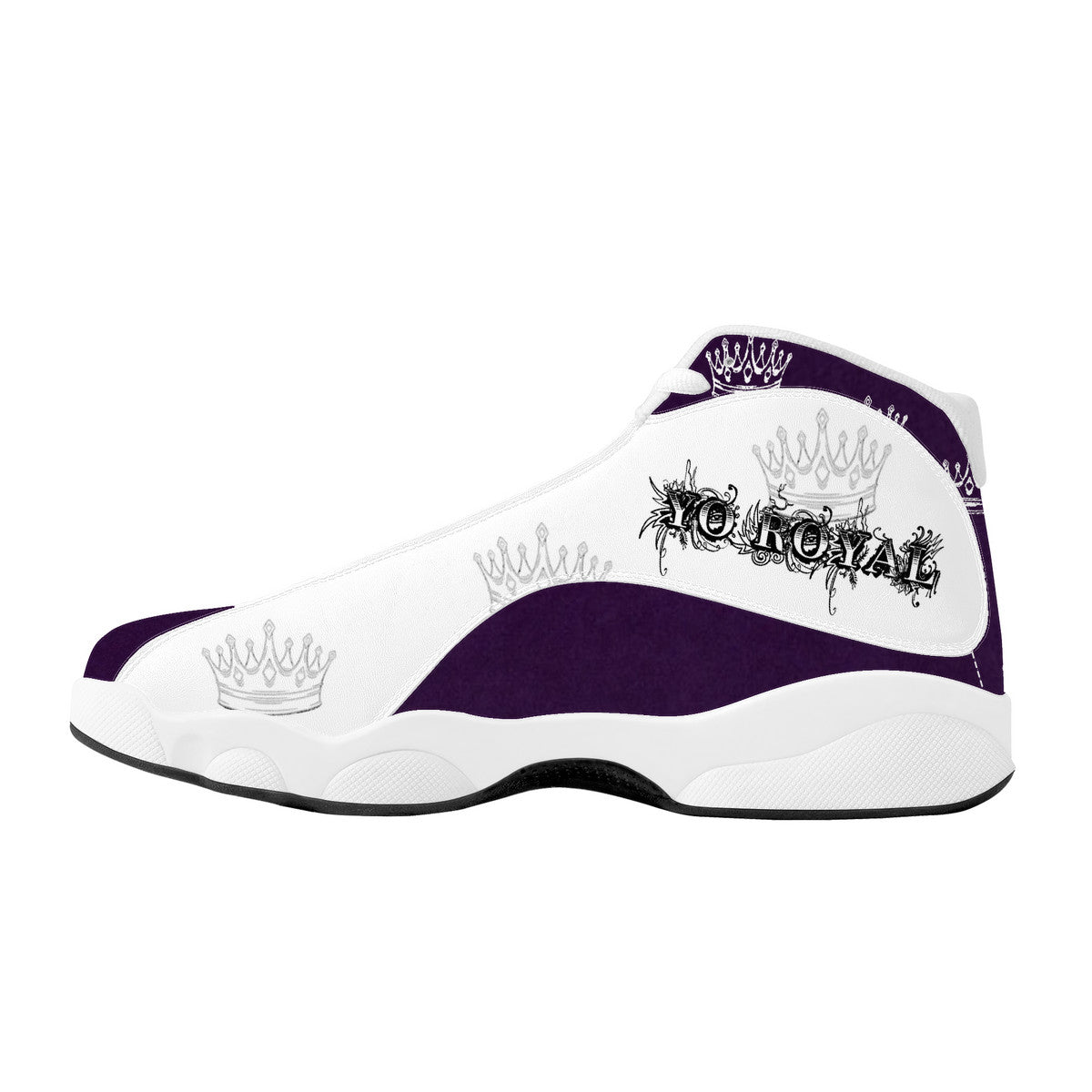 YR Dark Purple Basketball Shoes