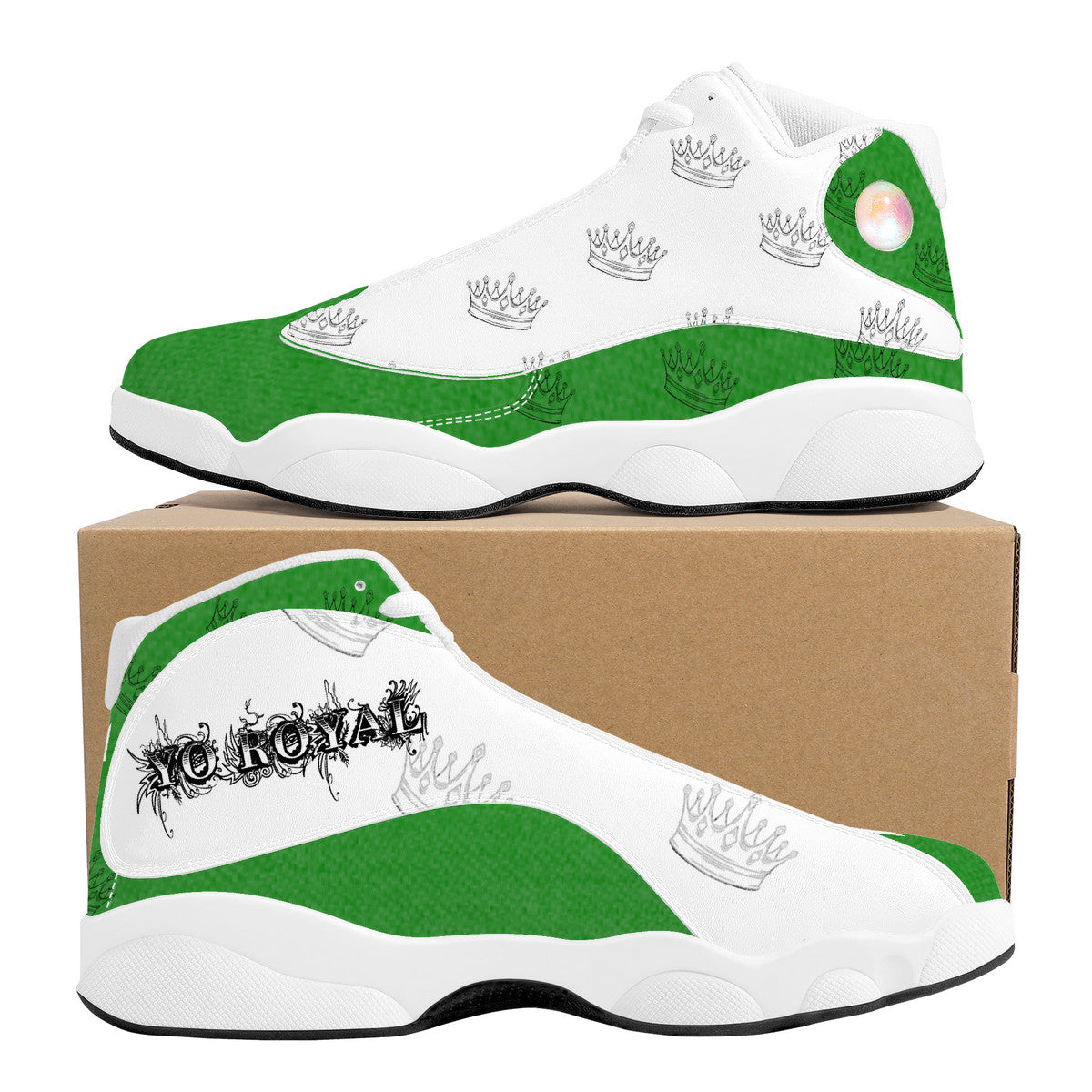 YR Green Basketball Shoes