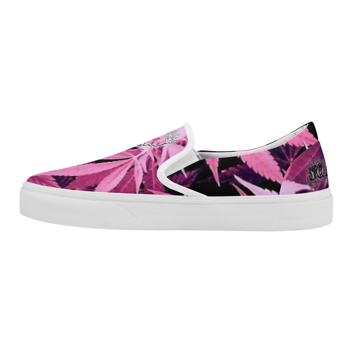 Pink 420 Slip On Canvas Shoes