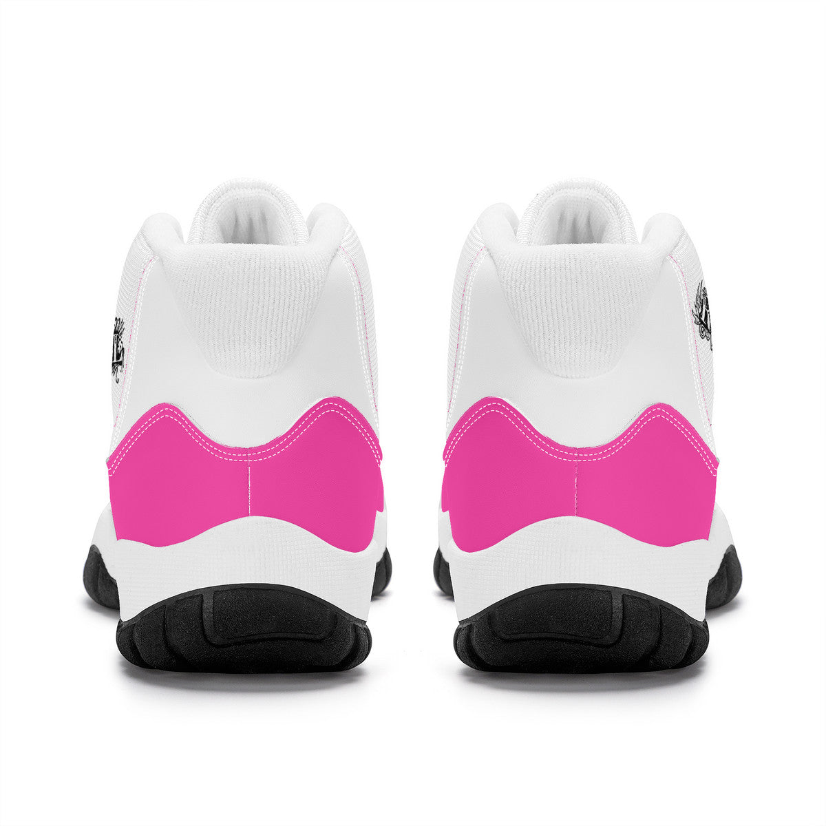 Pink  High Top Air Retro Sneakers