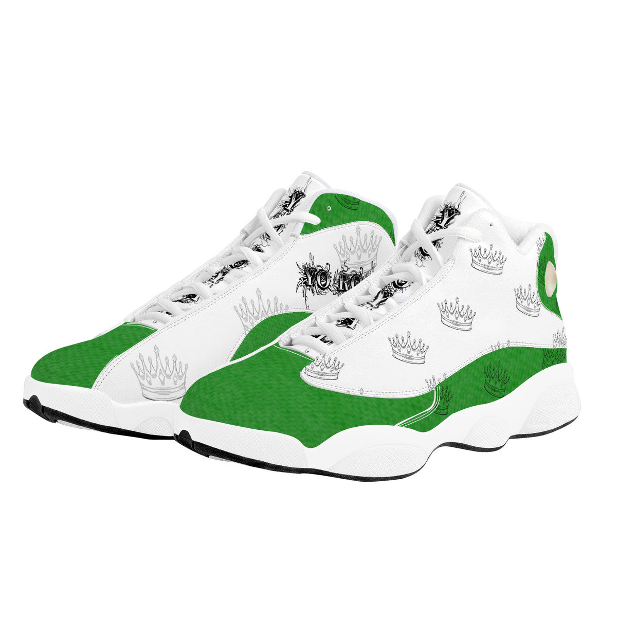 YR Green Basketball Shoes