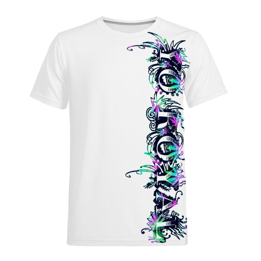Neon Weed Leaf YR Tee