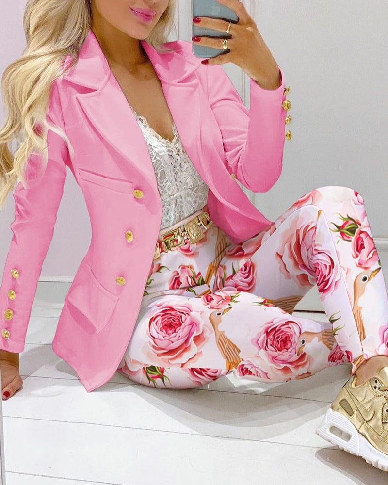 Casual Fashion Women's Suit