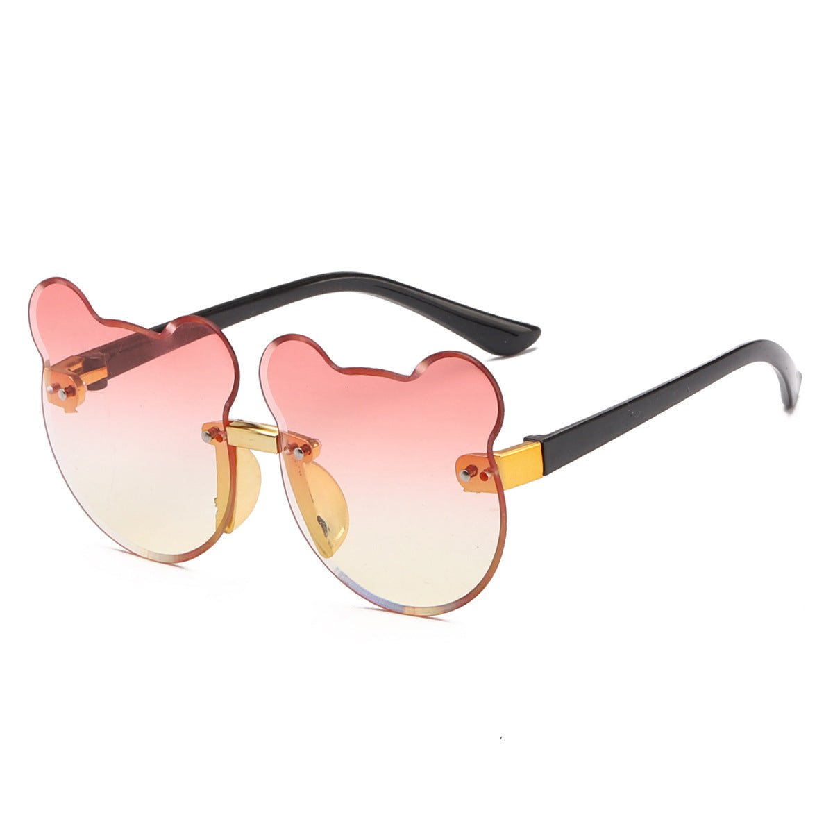 Cat Ear Kids Sunglasses Frameless Shape