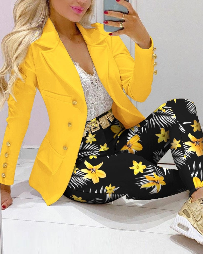 Casual Fashion Women's Suit