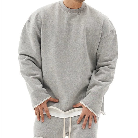 Pullover Round Neck Sweater Loose