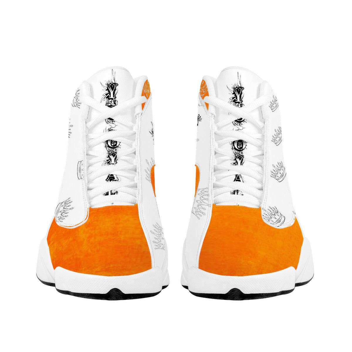 YR Orange Basketball Shoes