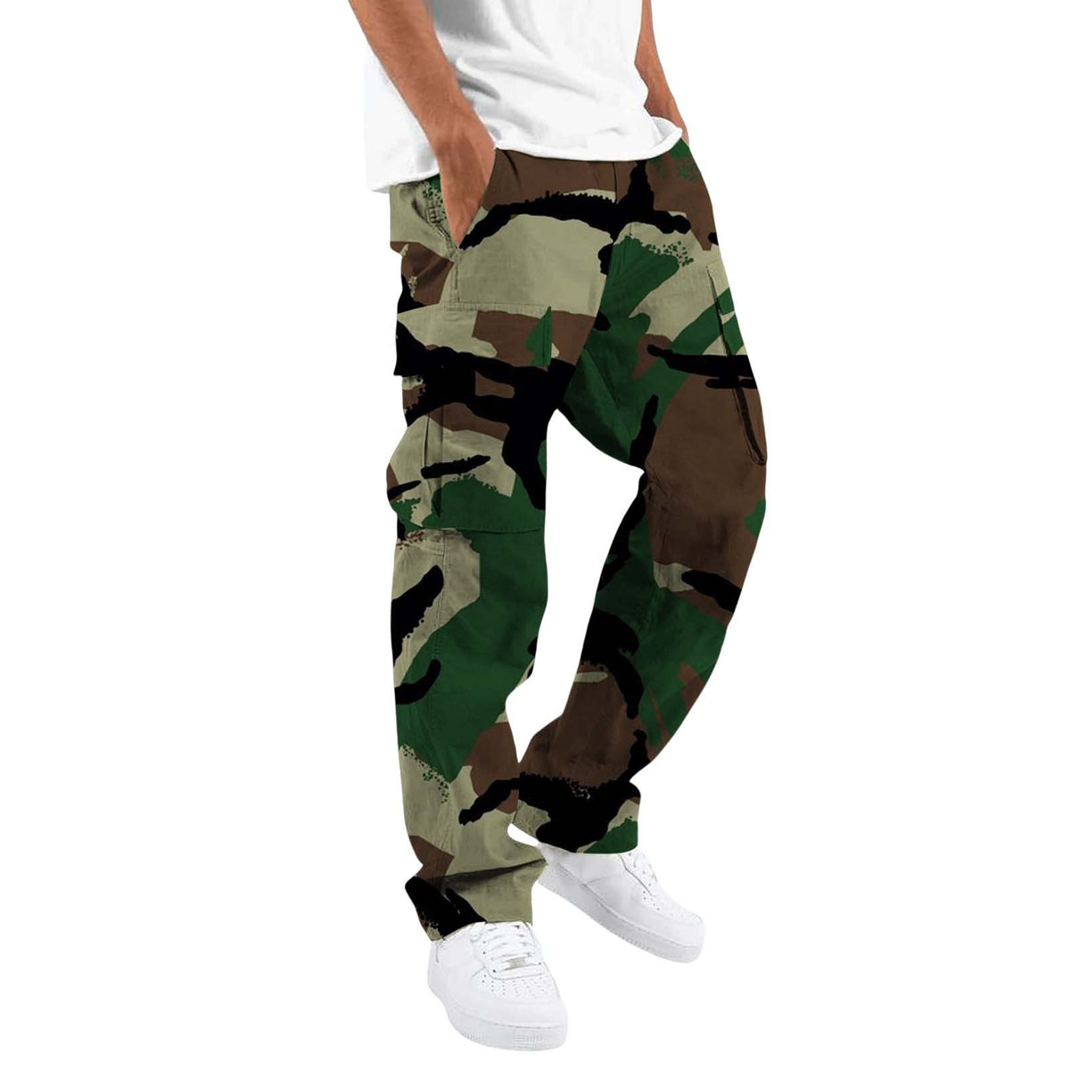 Men's Camo Casual Pants