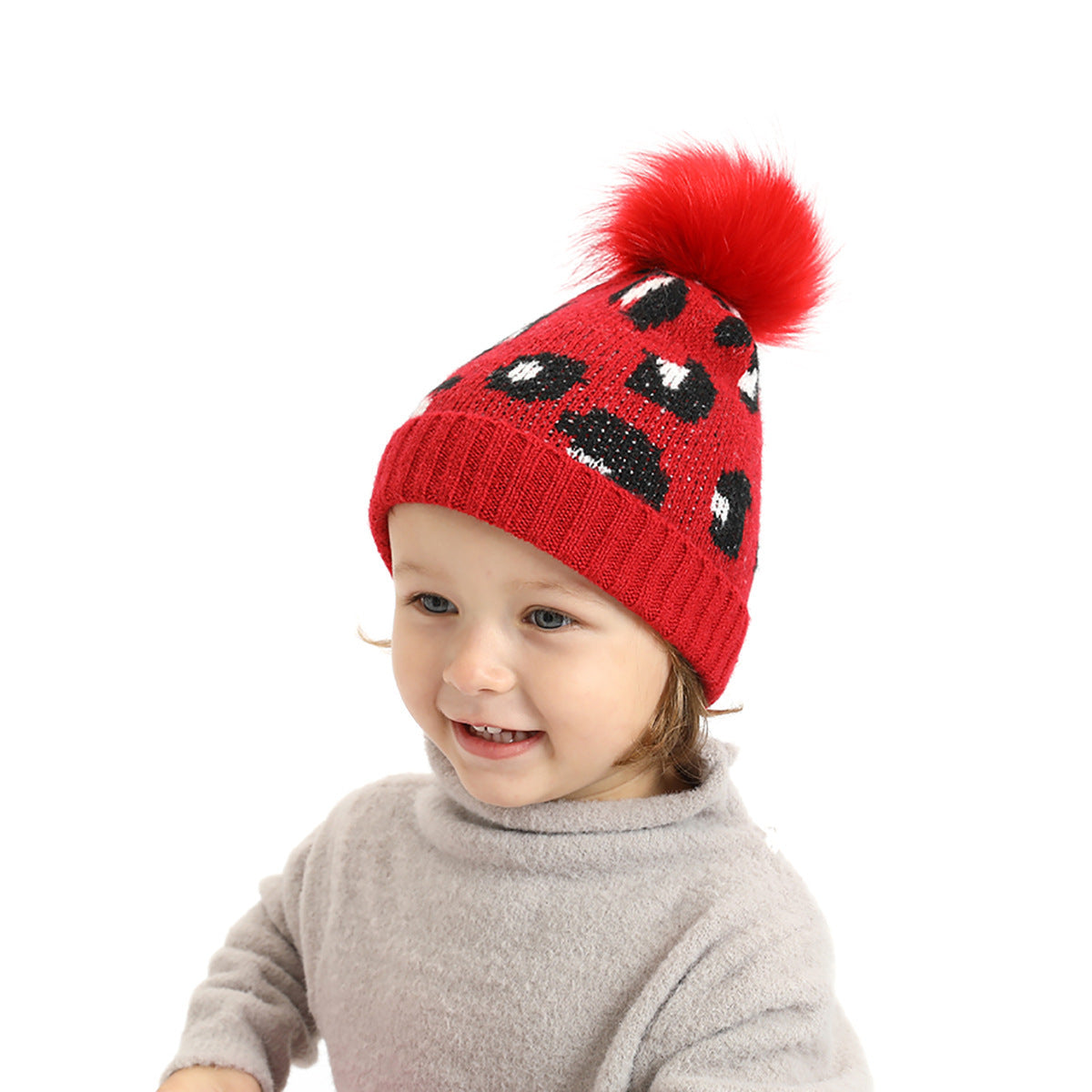 Leopard Print Children's Hat