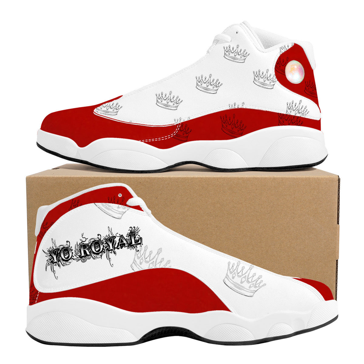 YR Red Basketball Shoes