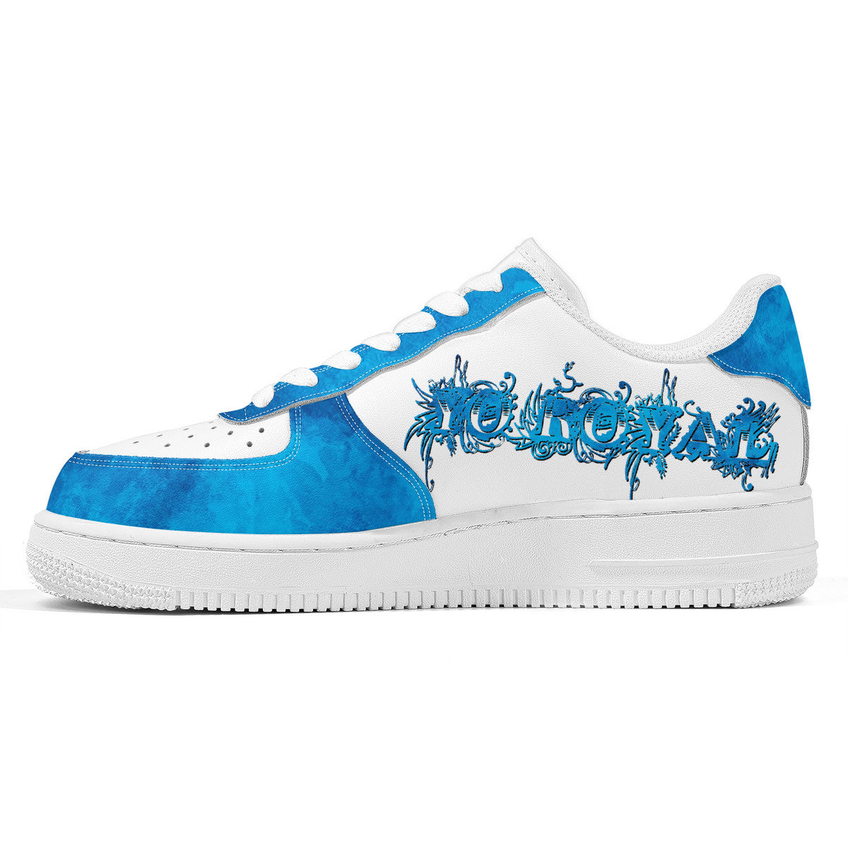 Blue YR Low Rise Sneakers