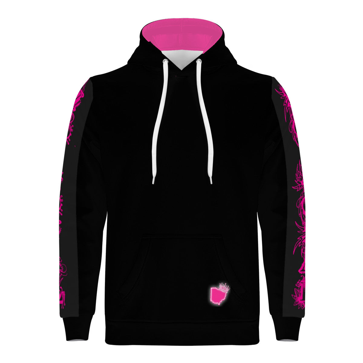 Black Pink Yo Royal Hoodie