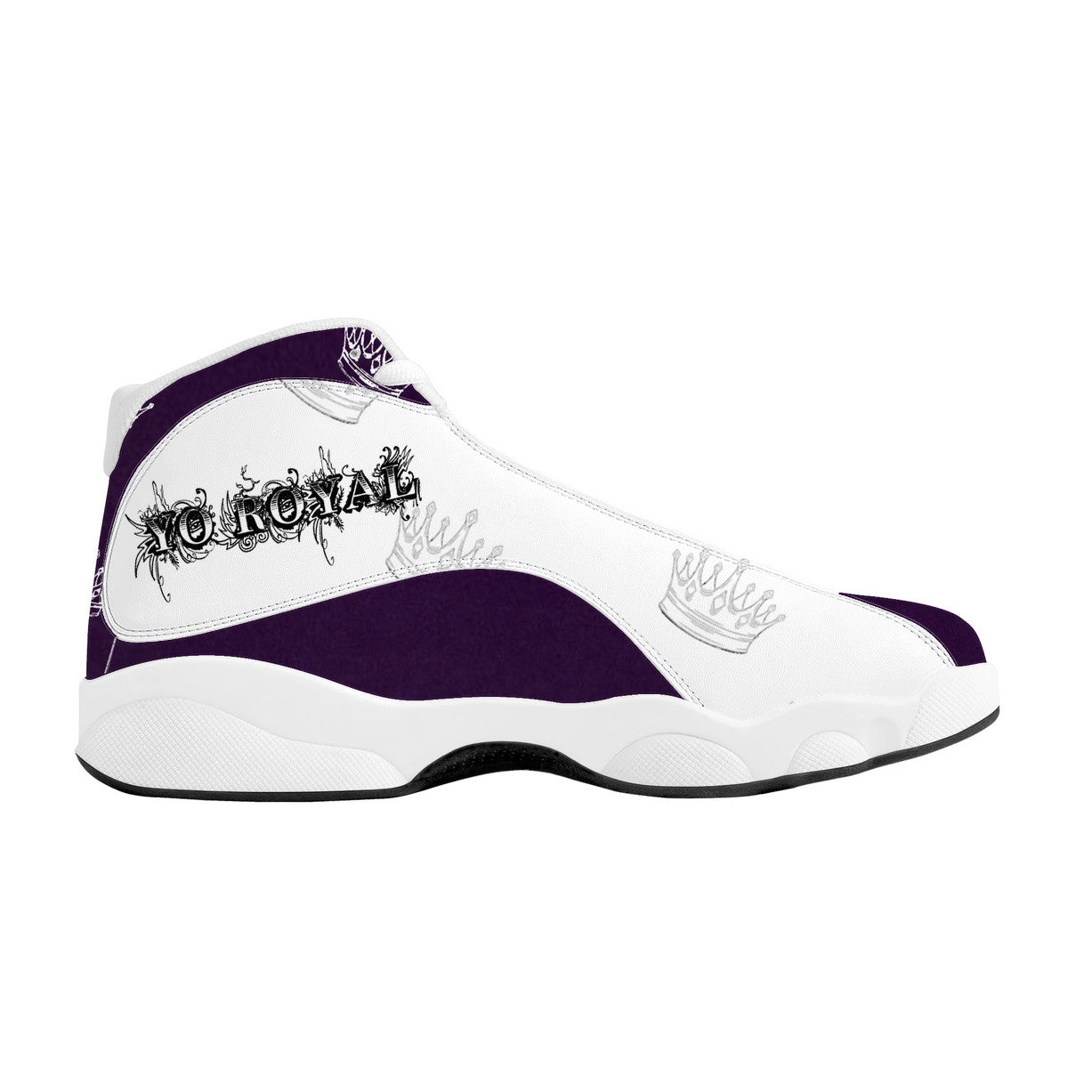 YR Dark Purple Basketball Shoes