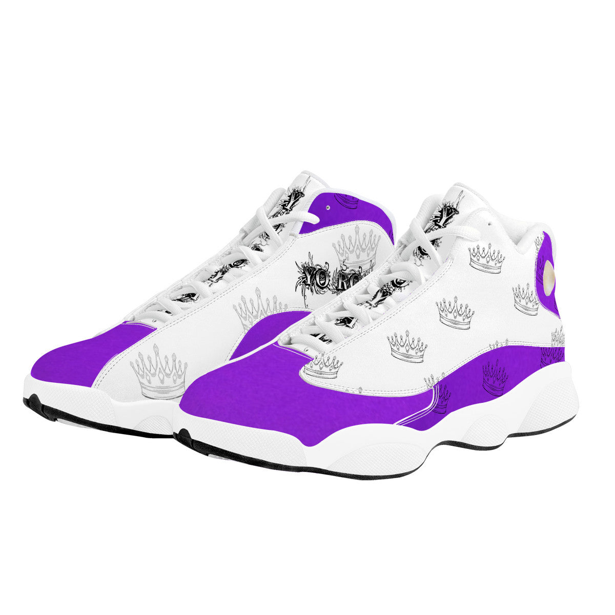 YR Light Purple Basketball Shoes