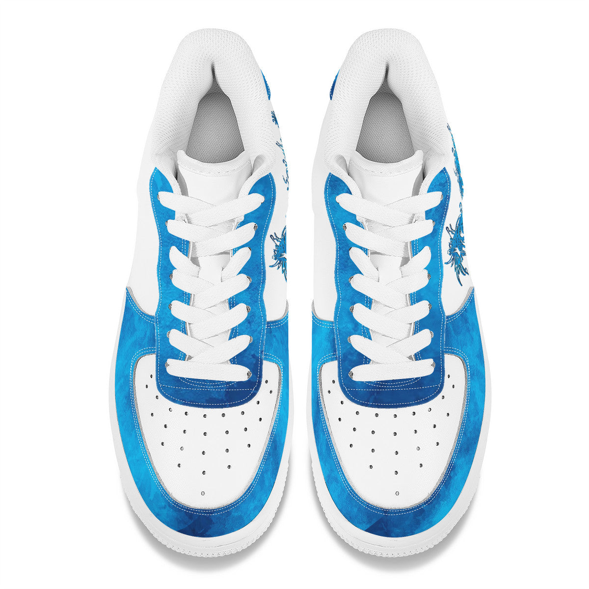 Blue YR Low Rise Sneakers