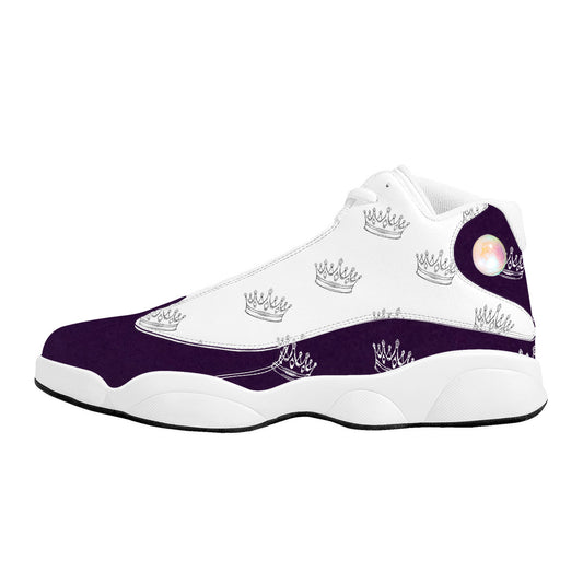 YR Dark Purple Basketball Shoes