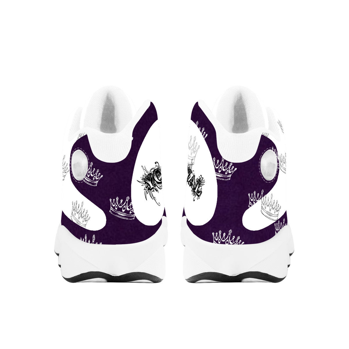 YR Dark Purple Basketball Shoes