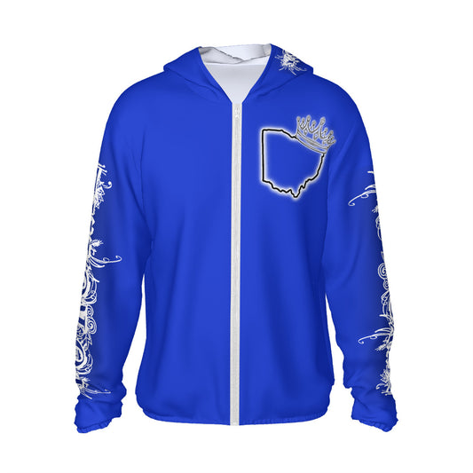 Yo Royal Blue Lightweight Hoodie