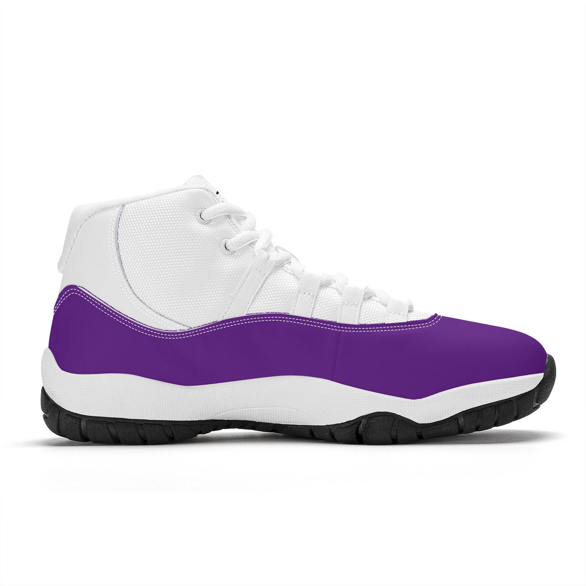 Purple  High Top Air Retro Sneakers